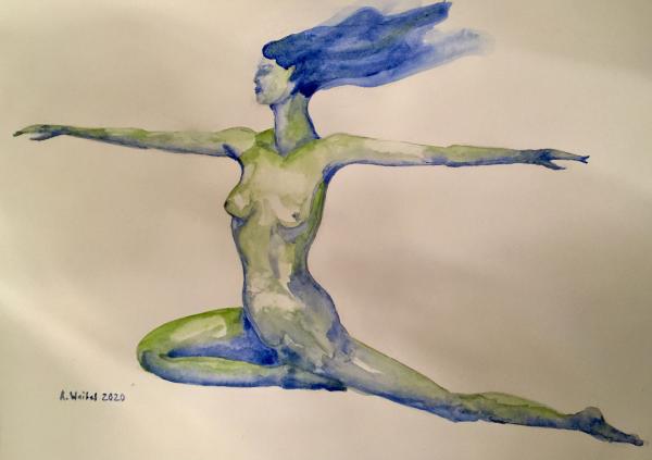 Aquarell von Annemarie Waibel